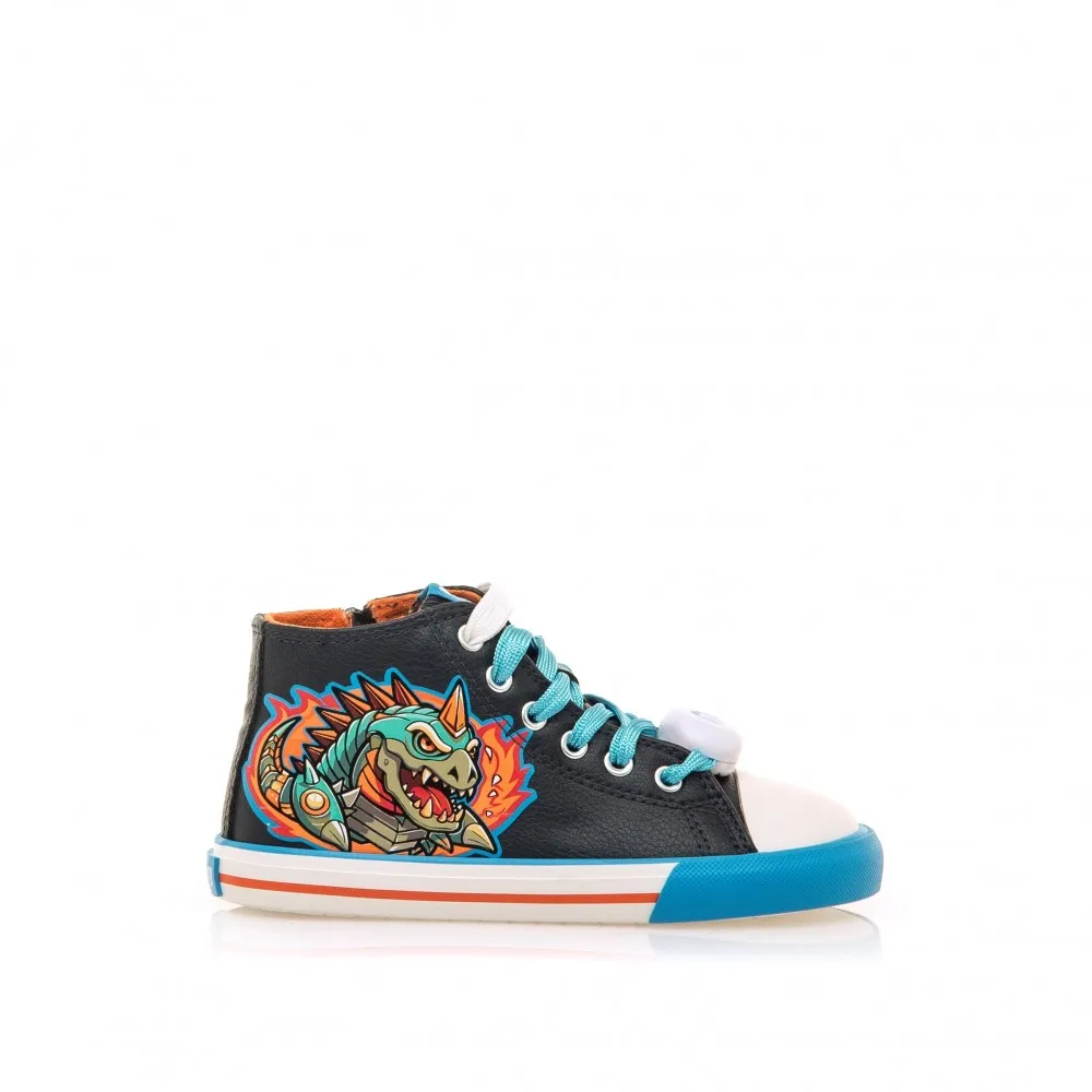 Zapatillas de lona niño MUSTANG 49335 C49439 SNEAJERS BAREFOOT MARINO 37141 25I