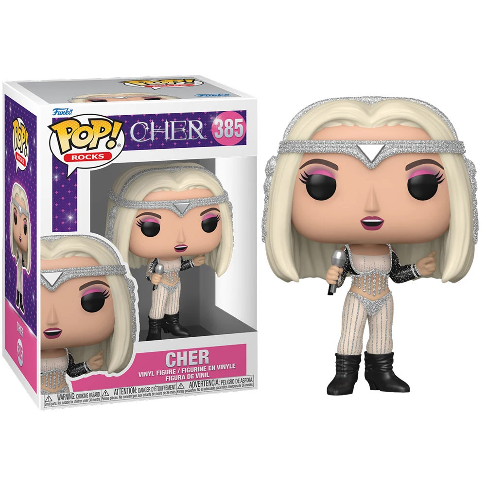 FUNKO POP! CHER - LIVING PROOF (PURPURINA), 75275, Nº385, TIENDA CON LICENCIA OFICIAL