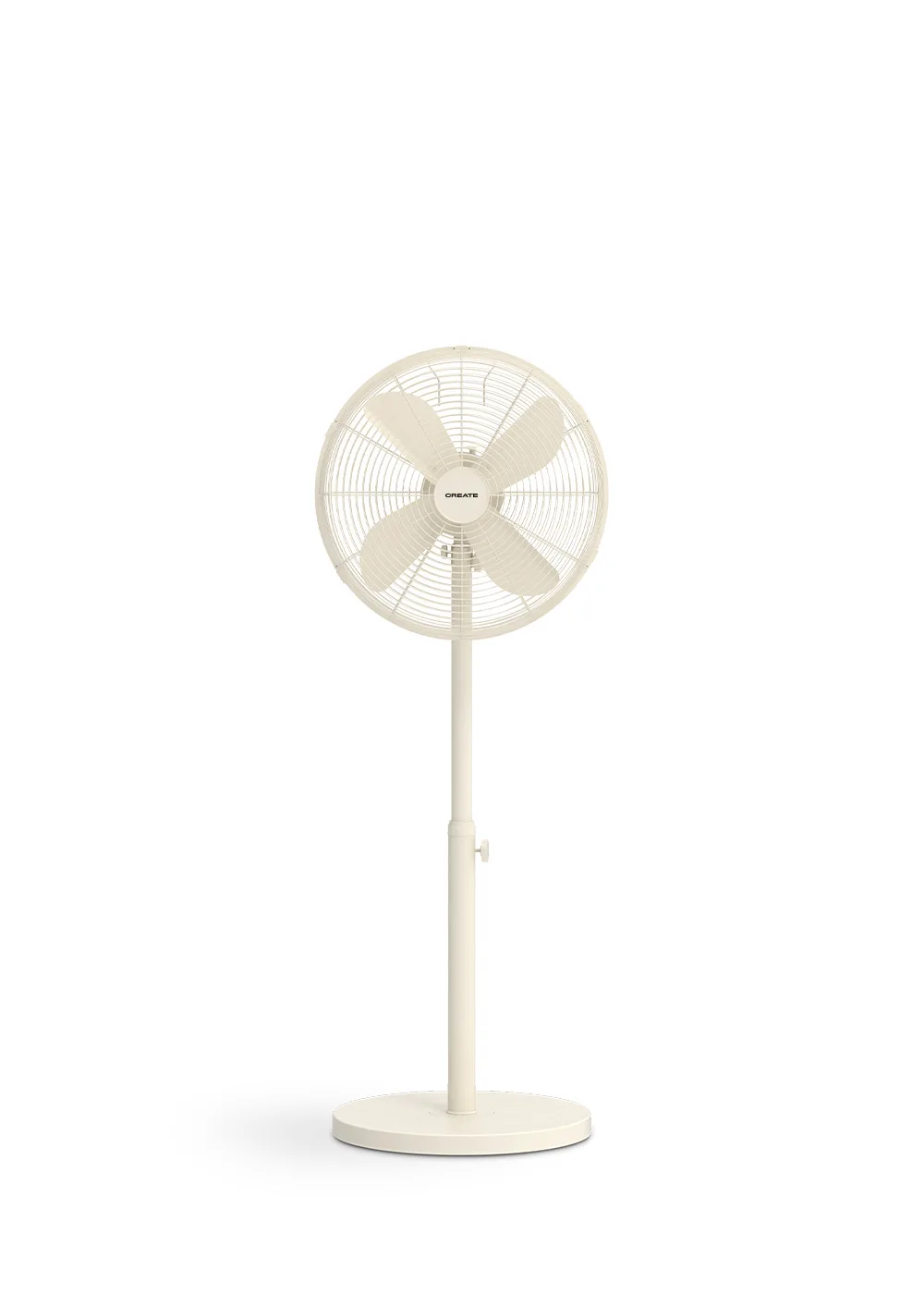 Create - 50w oscillating standing fan - 3 speeds - copper motor - air stand easy