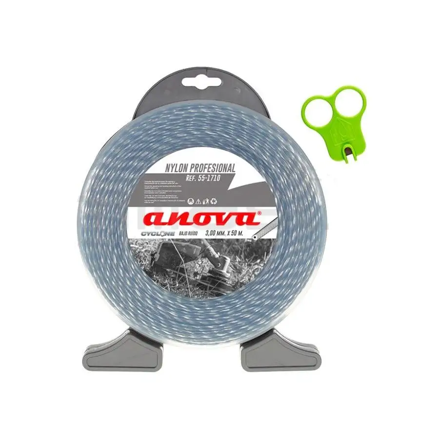 Cyclone anova braided nylon coil 3.00mm x 50 mt