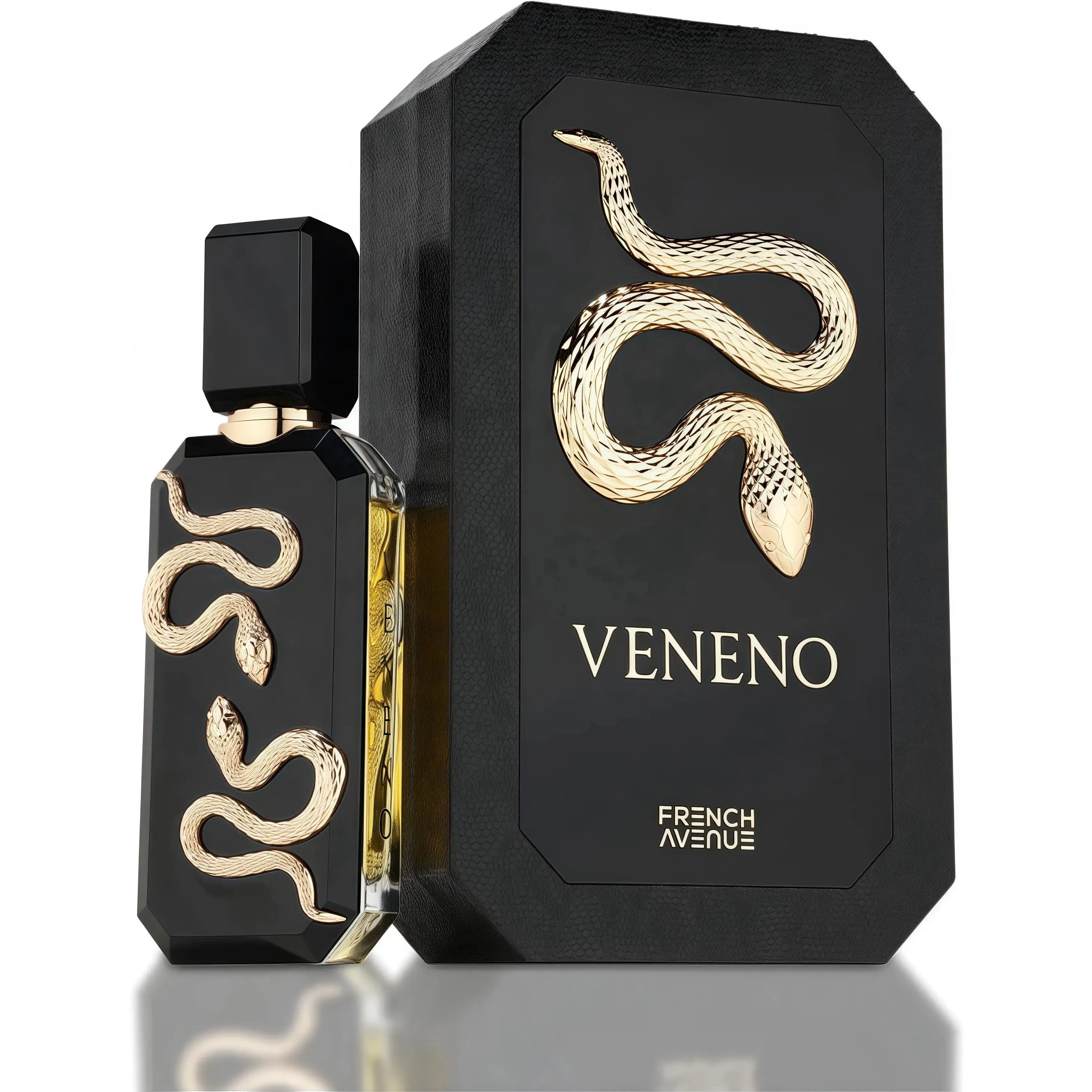 Veneno Black Perfume de French Avenue Para Hombre | Eau de Parfum - Original y Duradero | Edp Masculino | 100ml