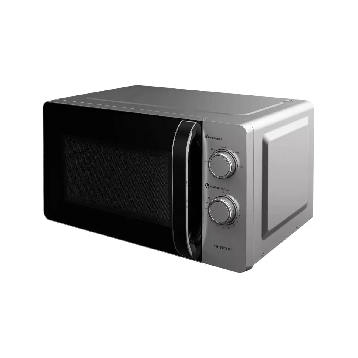 Infiniton MW-HSW2070 Microwave Oven 20L 700W with 5 Auto Programs, Compact Design, Free Installation, Defrost Function, LED Interior Light and Timer Control for Easy Cooking and Heating in Modern Kitchens.