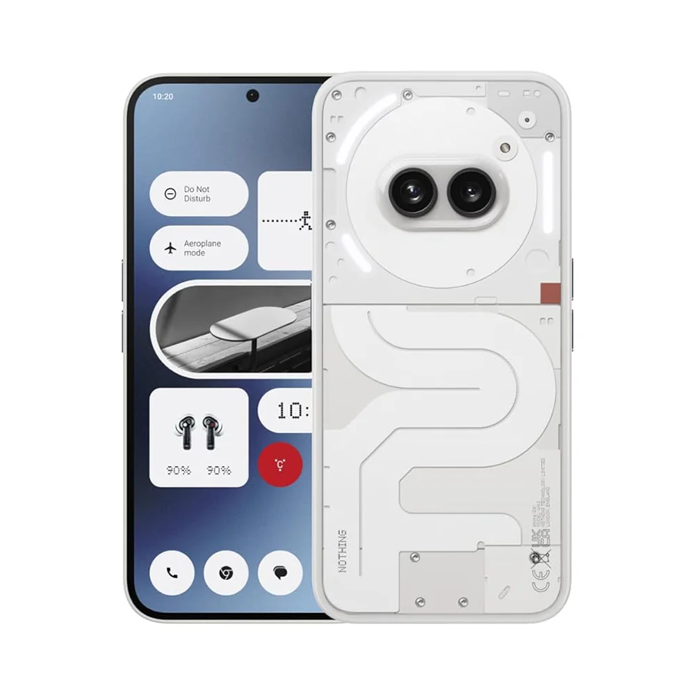 Teléfono – Nothing Phone (2a) 5G Smartphone Versión Global, 8GB+128GB, Procesador MediaTek Dimensity 7200 Pro, Pantalla AMOLED flexible de 6.7″ 120Hz, Cámara principal doble cuenta con 50 MP, Batería 5000 mAh, Soporte para NFC, IP54