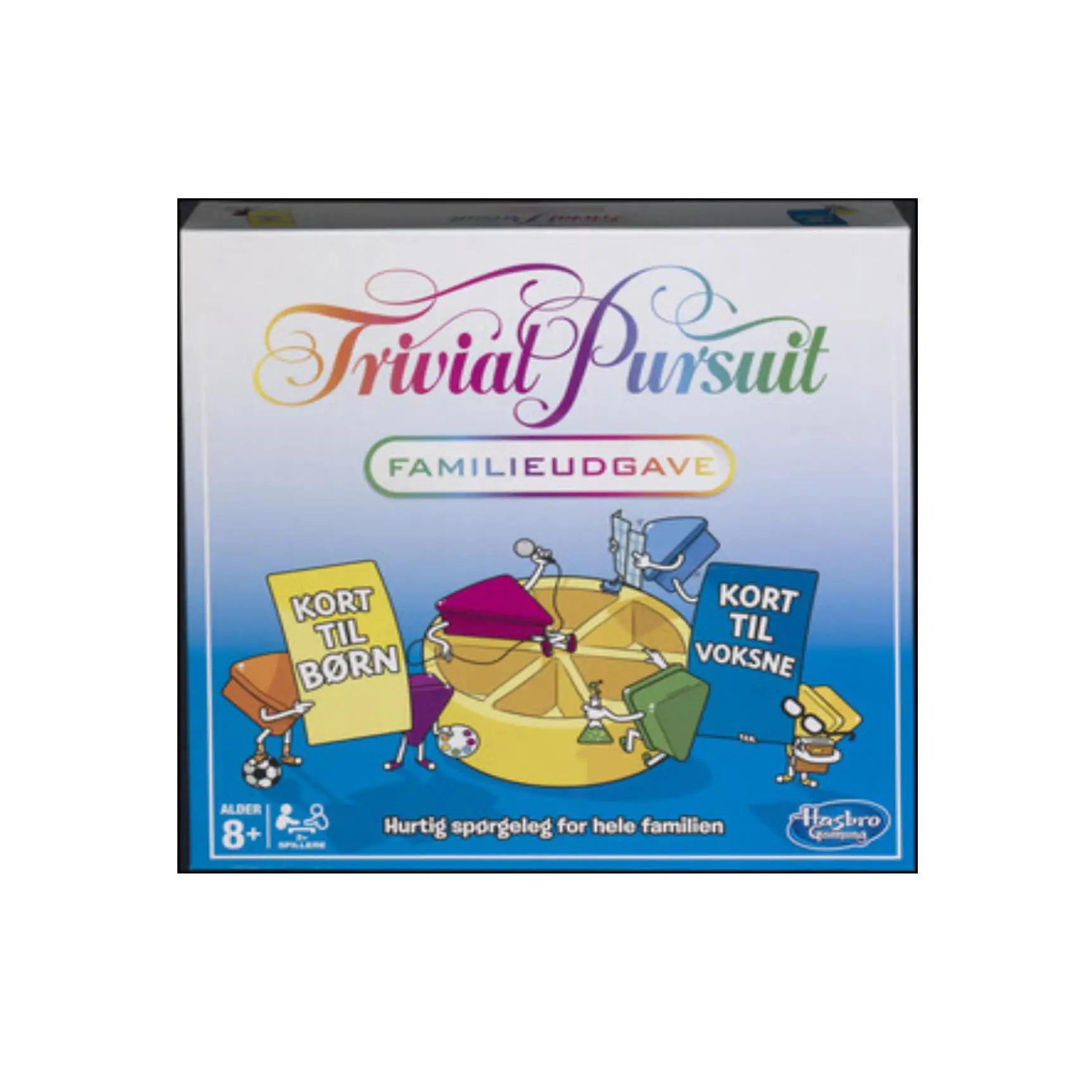 Hasbro Juegos - Trivial Pursuit - Edición Familiar (E1921108) - Idioma Danés