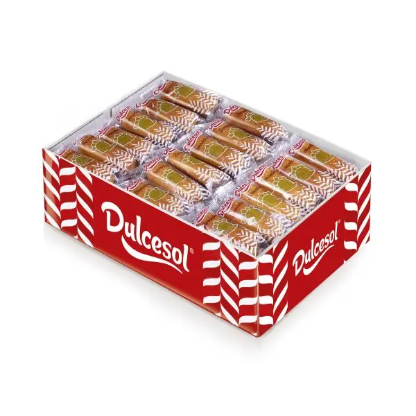 Dulcesol Bizcocho Borracho con Chocolate - Caja de 2,4kg - Envueltos individualmente