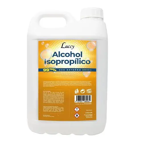 Luccy Isopropyl Alcohol 99.9% - Pure Isopropanol - Cleaning and Disinfection of Surfaces, Electronic Components, Objectives, Screens, 3D Printing