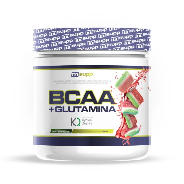 Bcaa + l-glutamine kyowa ®   - 500g mm supplements