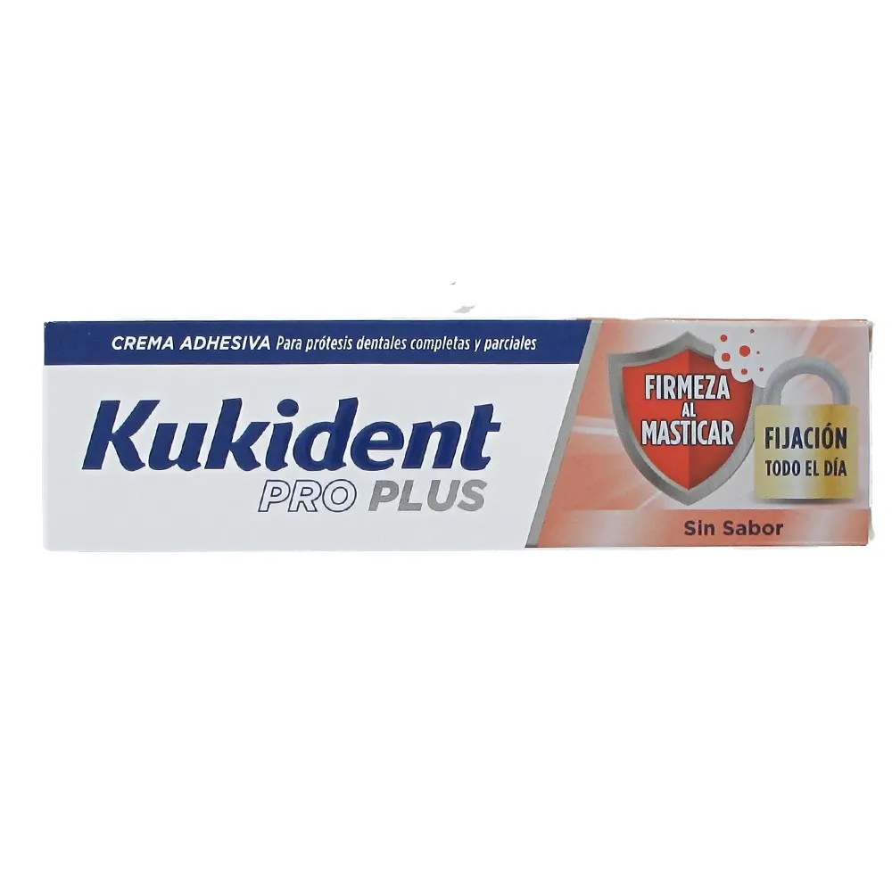 Procter & Gamble Kukident Pro Plus Firmeza al masticar crema adhesiva 40g