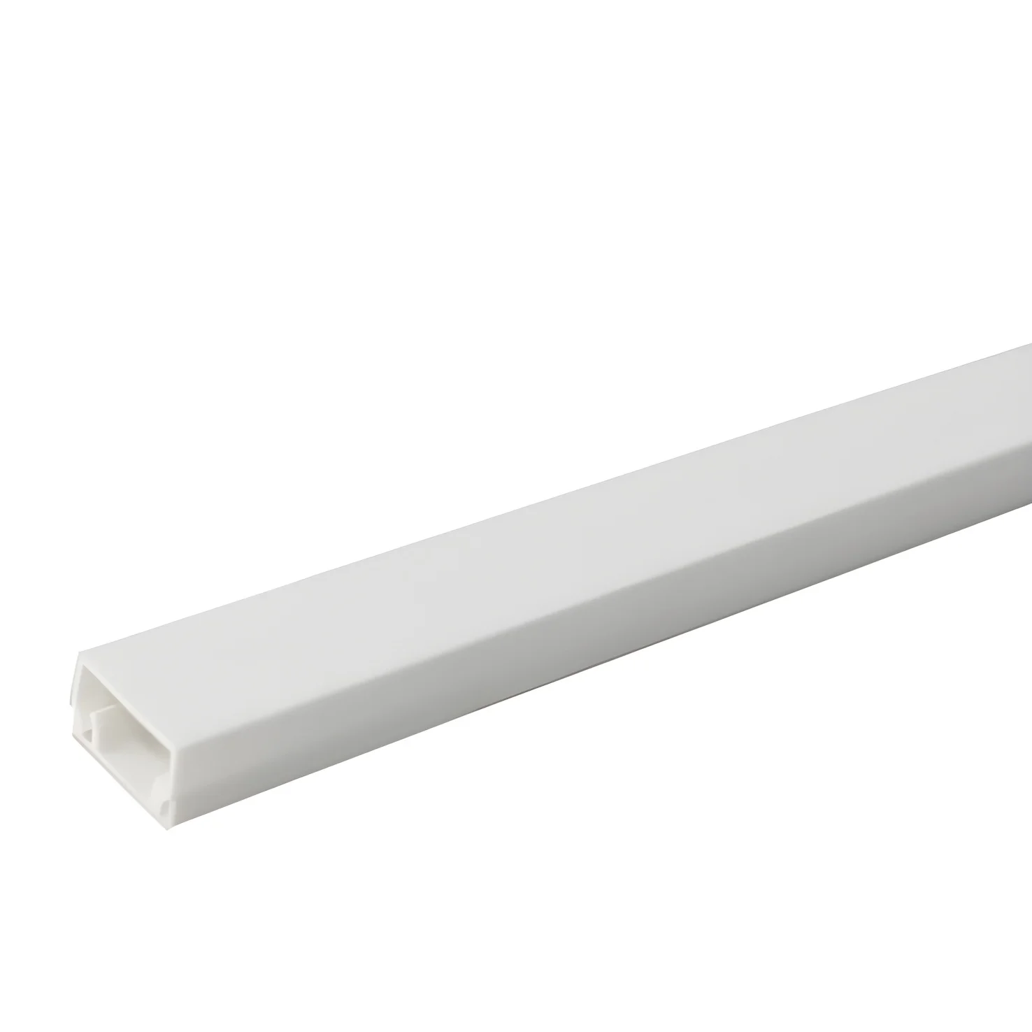 Canaleta Adhesiva 12x8mm PVC Blanca 2 Metros