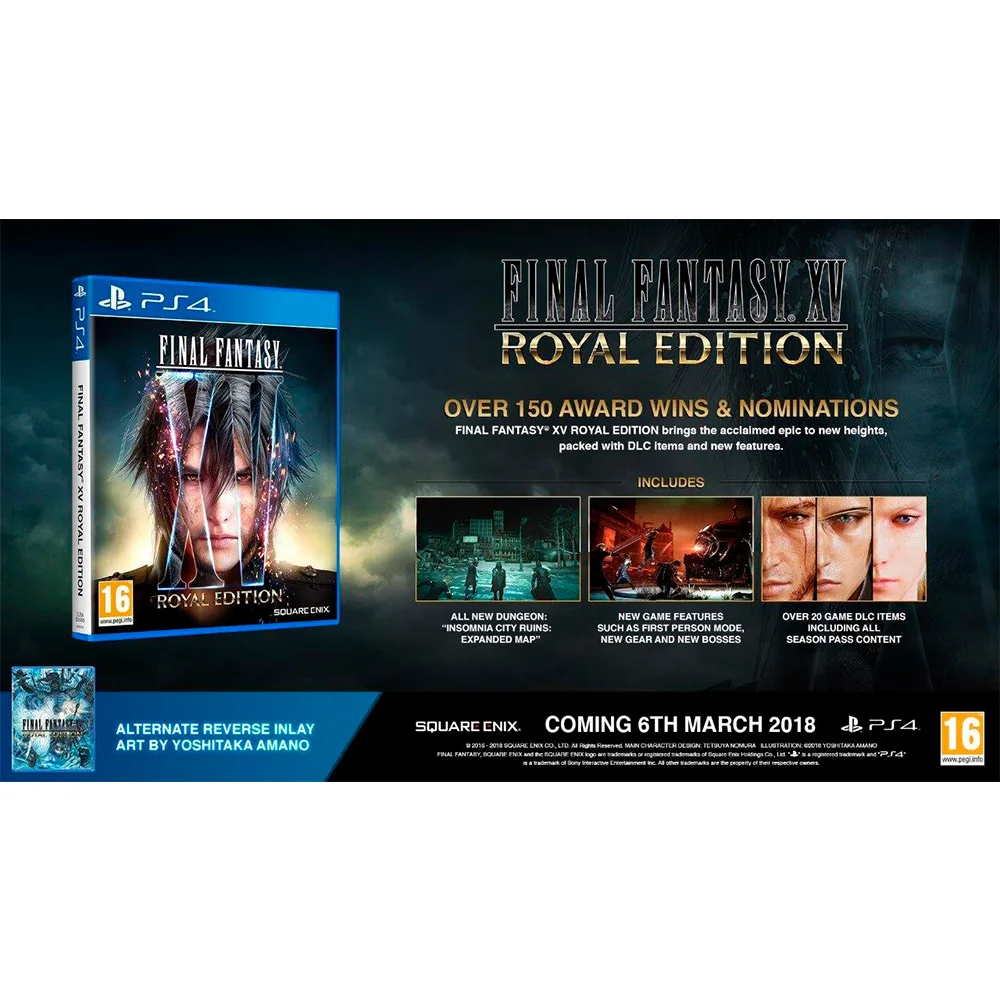 FINAL FANTASY XV ROYAL EDITION PS4-brand new-PAL Spain-Square Enix - RPG
