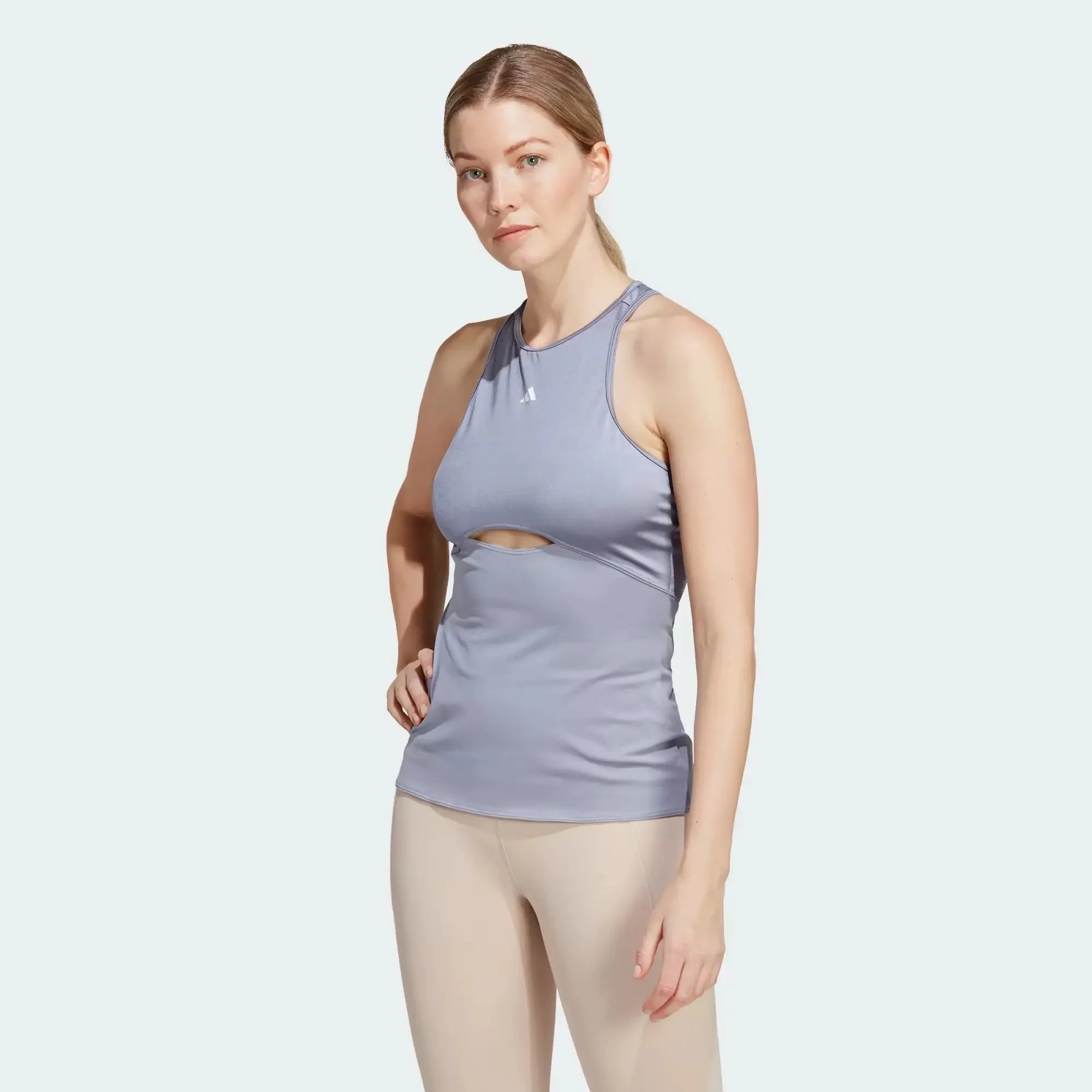 Camiseta de Fitness Adidas HIIT AEROREADY - Camiseta deportiva para mujer tanktop gimnasio running deportes gym crossfit