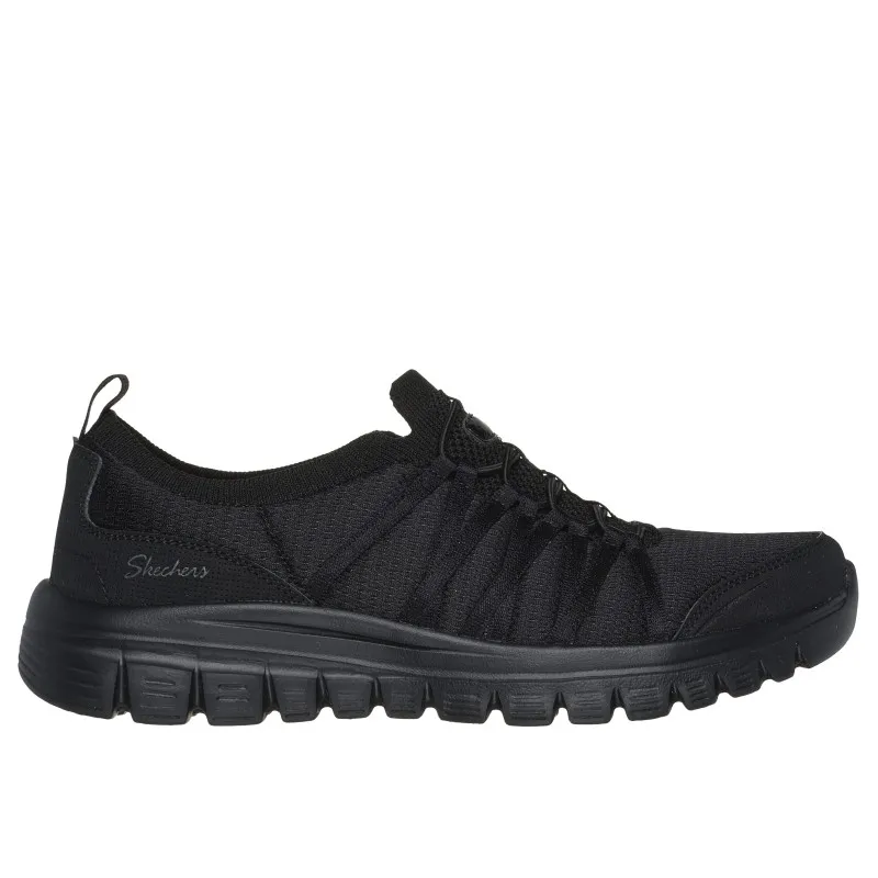 Zapatillas deportivas mujer SKECHERS 100692 BBK DEPORTIVO GOMAS BLACK 36593 25I