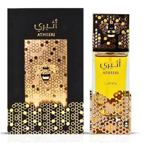 ✨ Lattafa Atheeri Eau de Parfum 100 ml – Perfume Árabe 100% Original con Toques Orientales de Lujo para Mujer – Una Joya Olfativa del Medio Oriente ✨