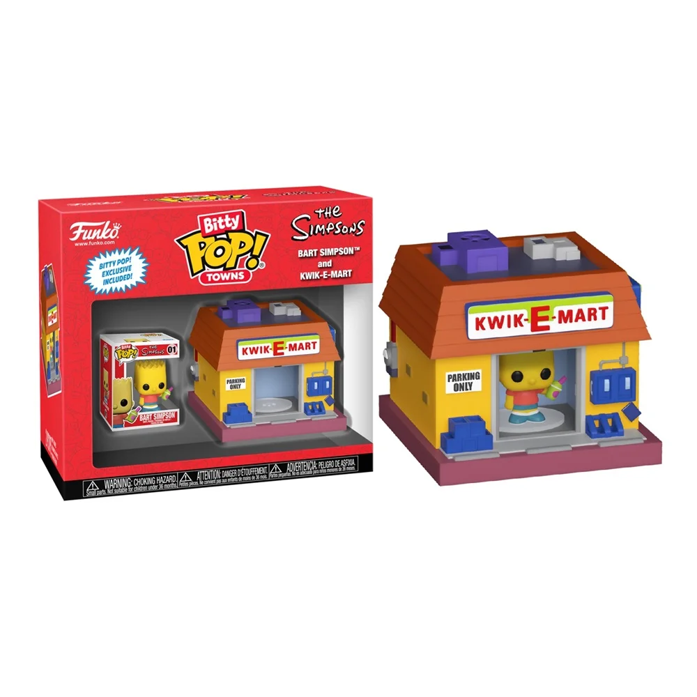 FUNKO BITTY POP! TOWN LOS SIMPSON - BART SIMPSON CON BADULAQUE, 83684, TIENDA CON LICENCIA OFICIAL