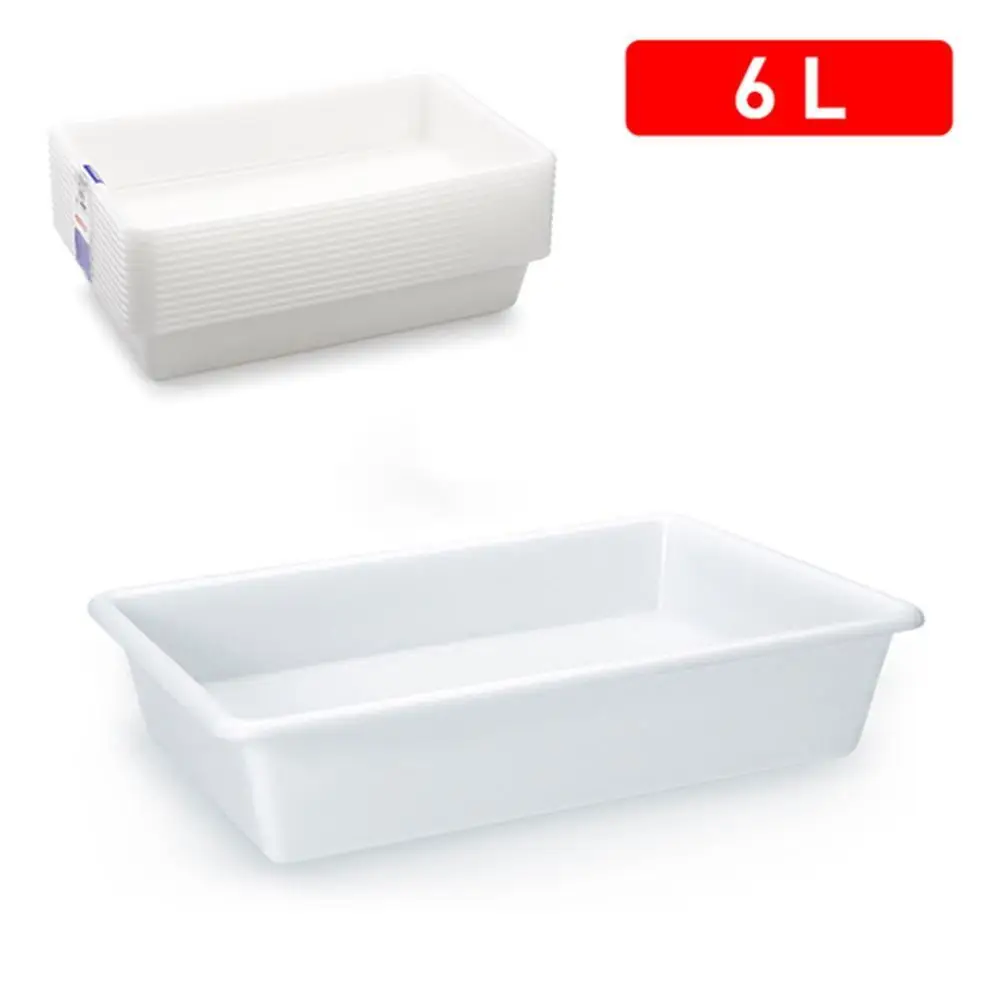 6 litres 38,5x25x10 cm hotel tray