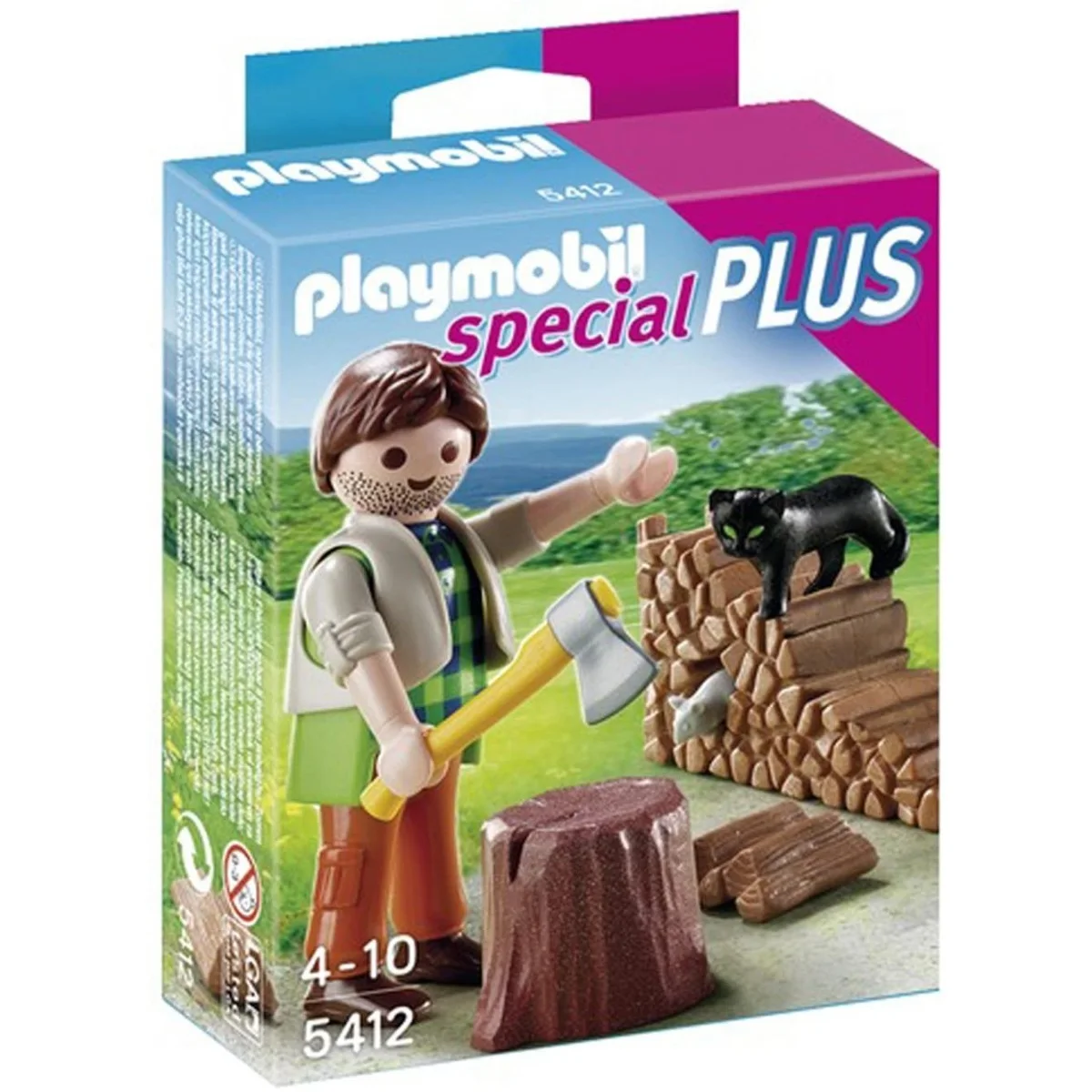 Playmobil - Leñador, 5412