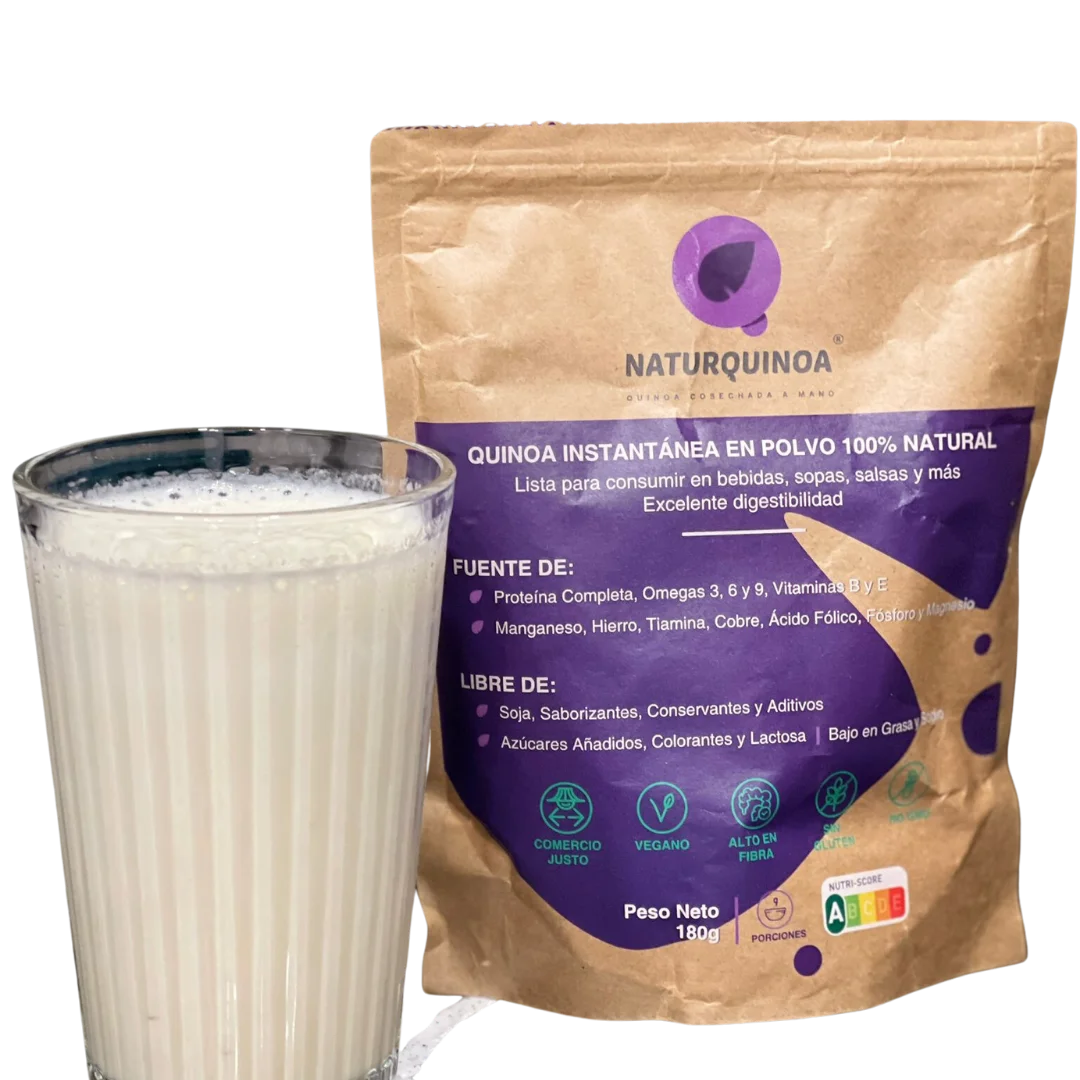 Naturquinoa ®   Powder hydrolyzed instant quinoa |   Functional food