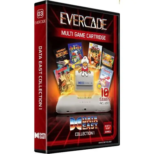 Cartucho Evercade Data East 1 - Nuevo precintado - PAL España
