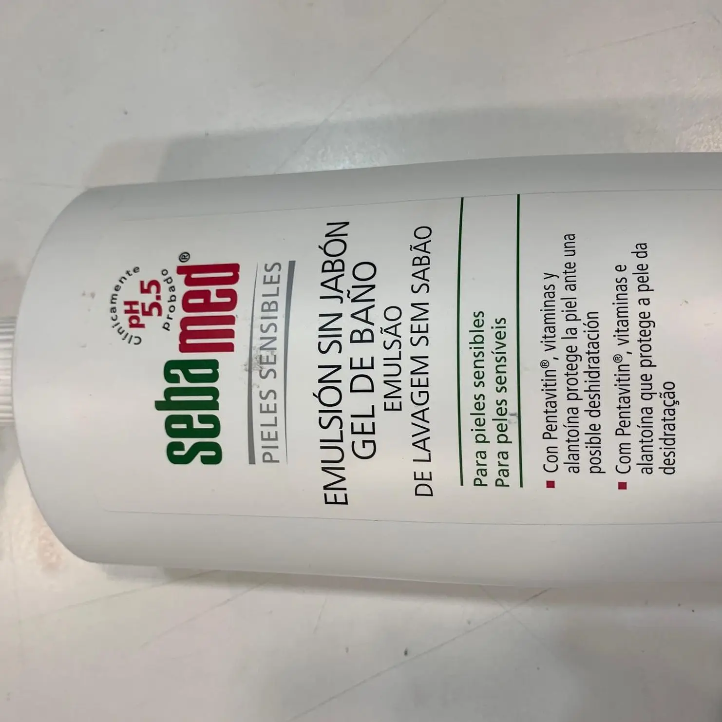 EMULSION SIN JABON GEL DE BAÑO 750 ML