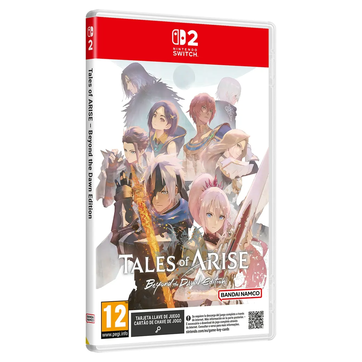 tales of arise  beyond the dawn edition  - game key card - switch 2 - version espana