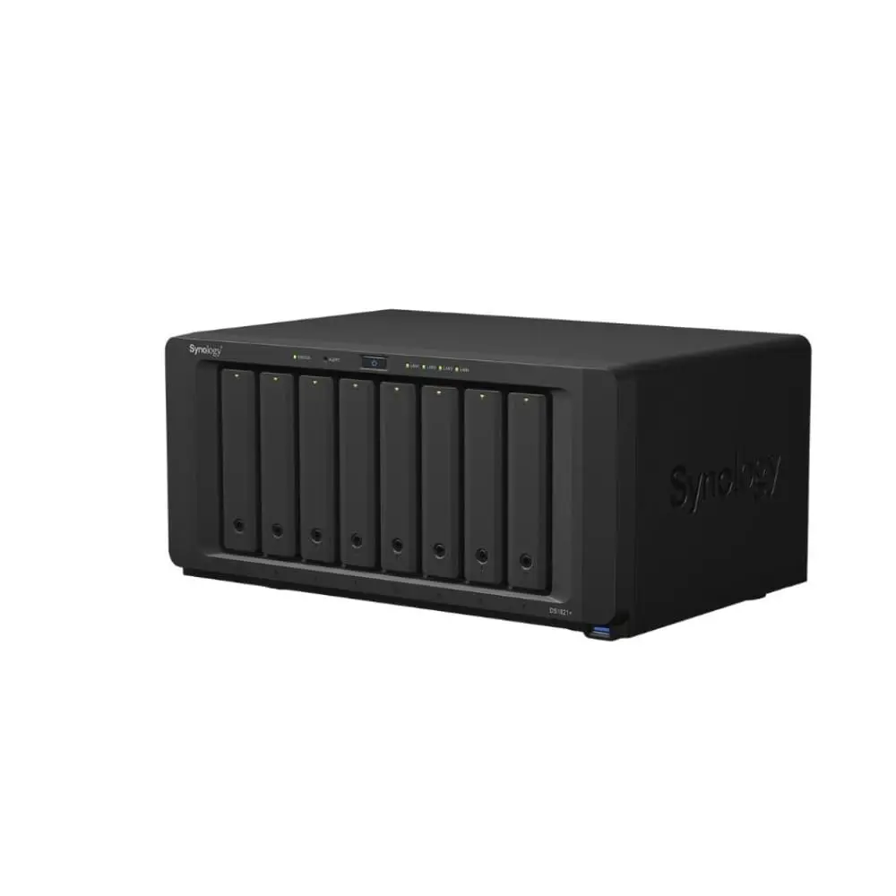 Synology DiskStation DS1825+ servidor de almacenamiento NAS Ryzen Embedded V1500B 8 GB DDR4 0 TB Negro