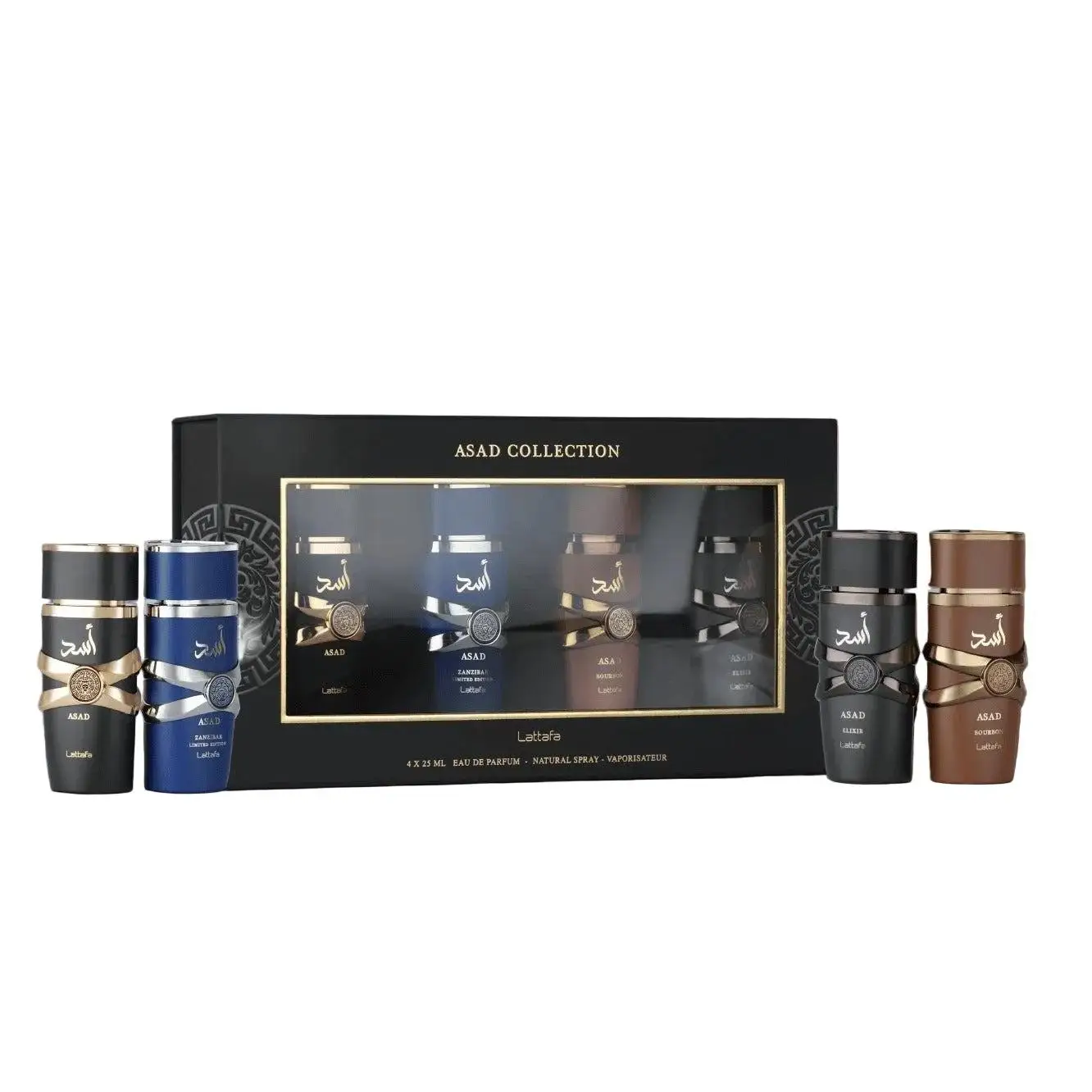 Lattafa Asad Collection Eau de Parfum Set   4×25 Ml     ***NOVEDAD***