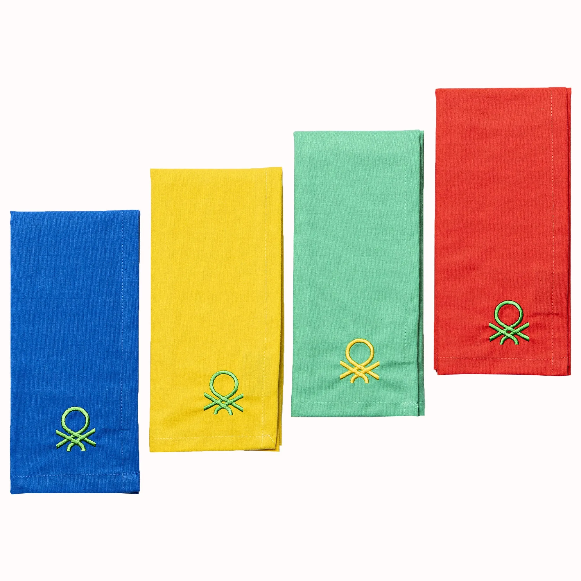 United Colors Of Benetton Set De 4 Manteles Rainbow 45X30 Cm