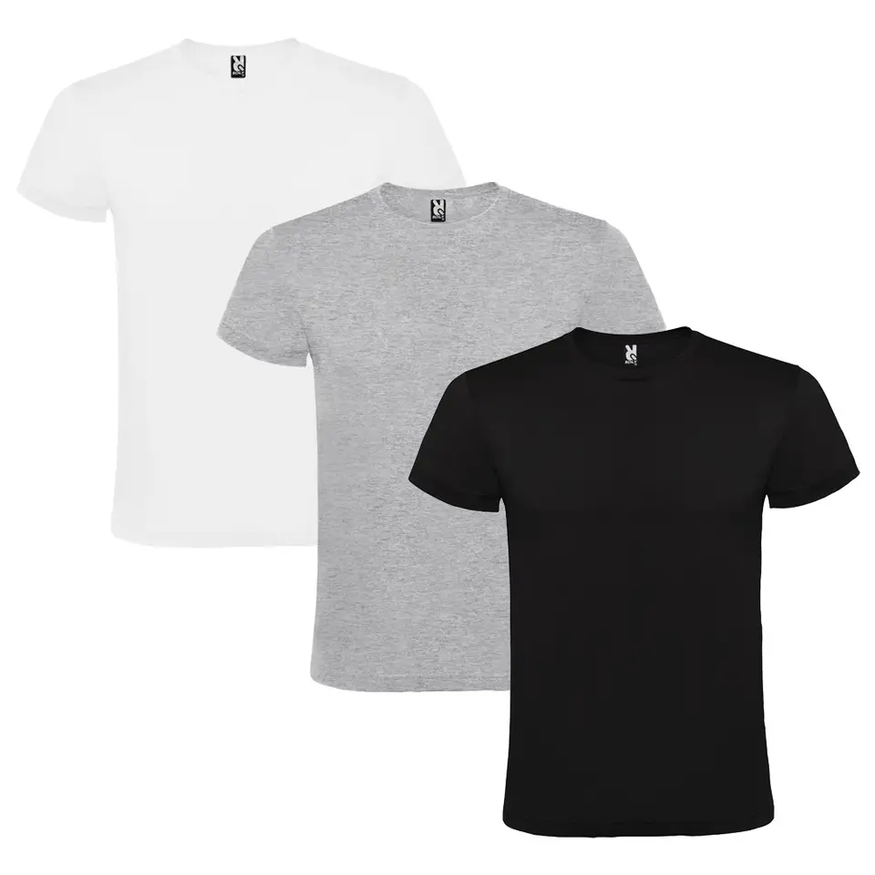 PACK 3 CAMISETAS BÁSICAS UNISEX