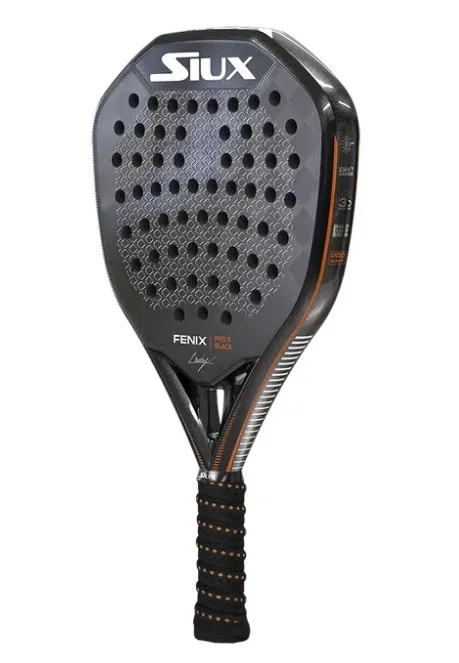 Siux fenix pro 5 black leo augsburger padel shoe. Unleashed power. #3