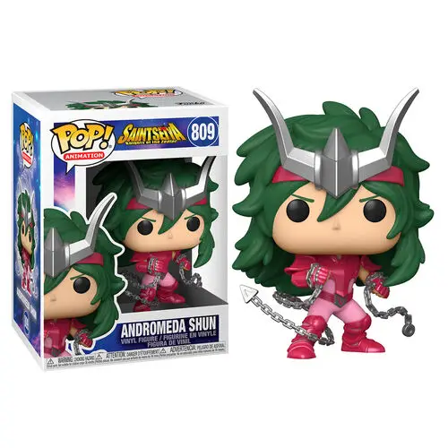 Funko Pop! Animation: Saint Seiya - Andromeda Shun-collectible vinyl figure-gift Idea-official merchandise-toys for children and adults-Anime Fans-doll for collectors-MR POPYE