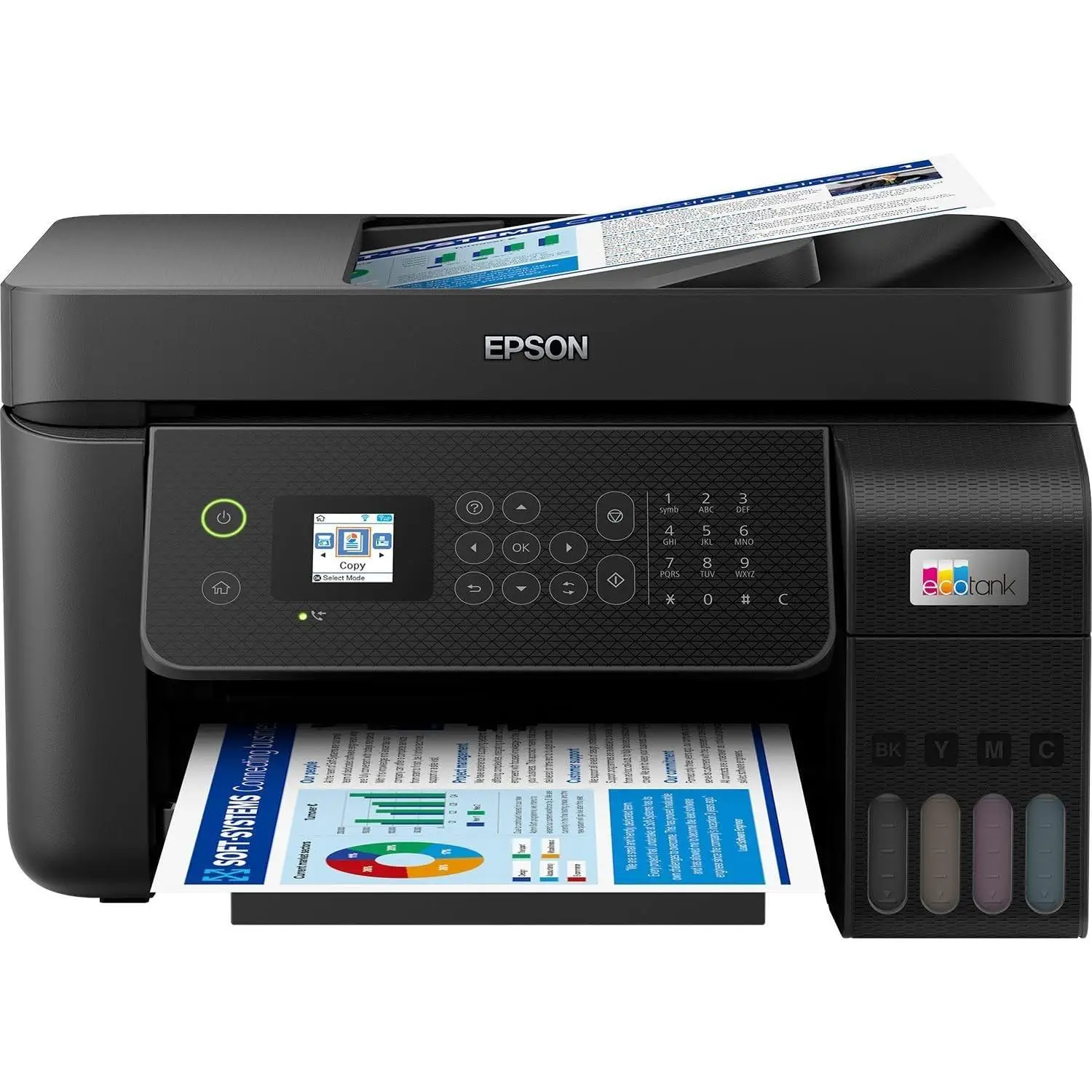 Epson EcoTank ET-4800, Fax, Wi-Fi ink refillable Multifunction Printer