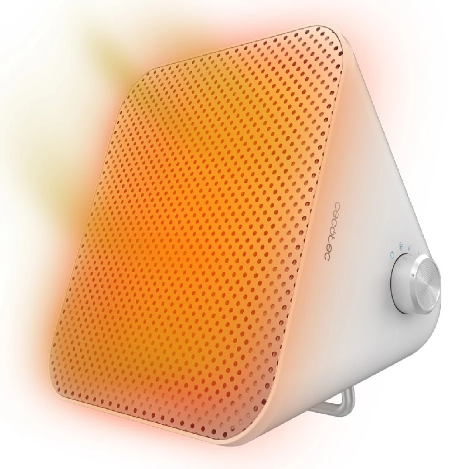 Cecotec Calefactor Cerámico de Sobremesa ReadyWarm 1500 Max Ceramic Design White, 1500 W