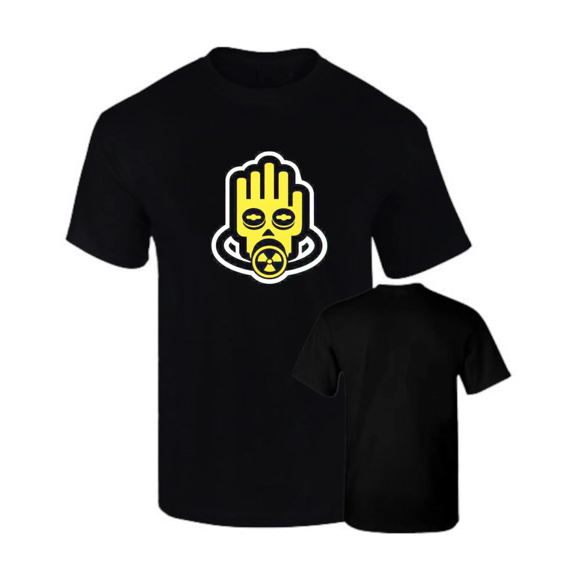 BCC Camiseta Scorpia Ruta Bacalao Musica Electrónica Central del Sonido blanca o negra Calidad Premium Algodon 190grs Unisex