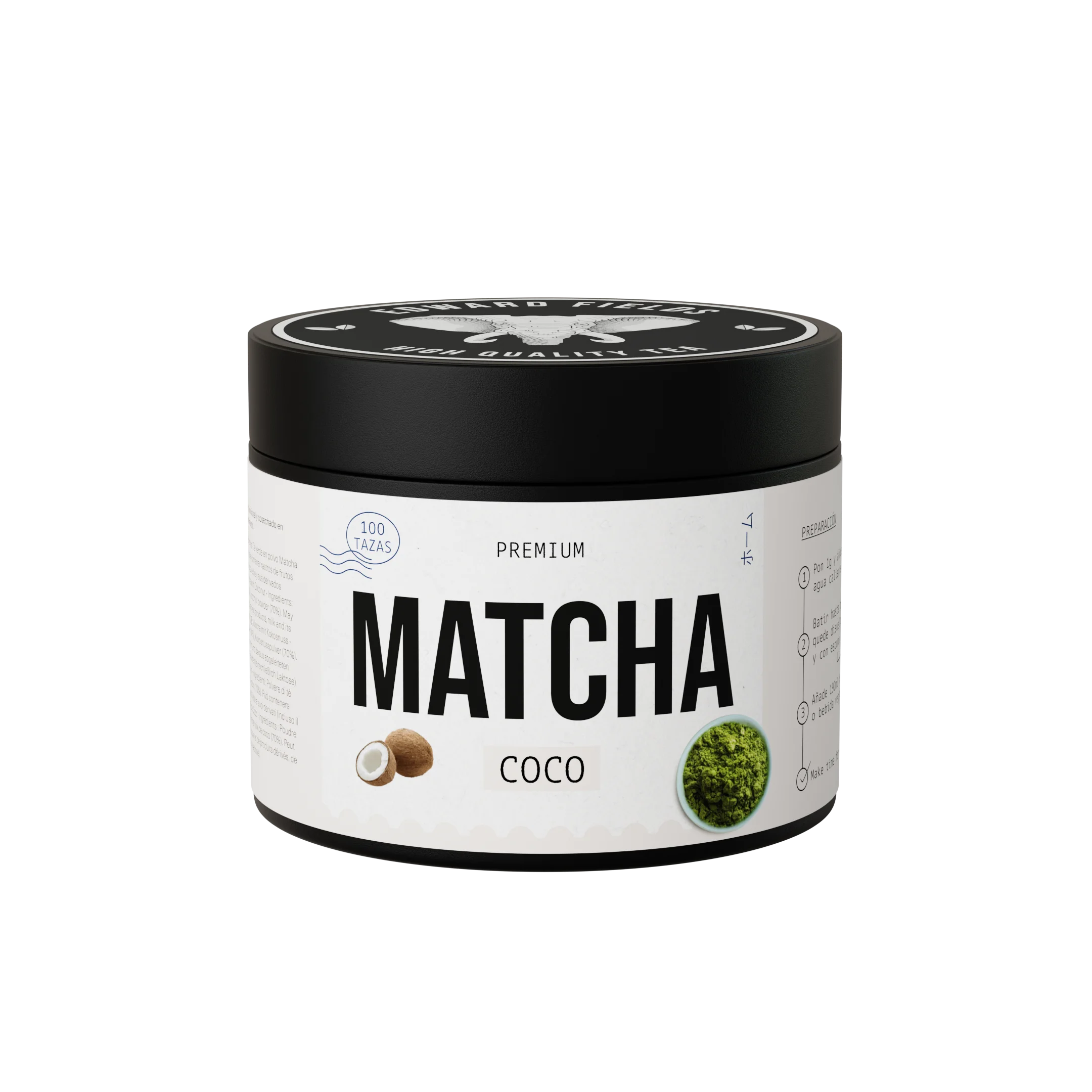 Matcha tea Premium coconut 100g