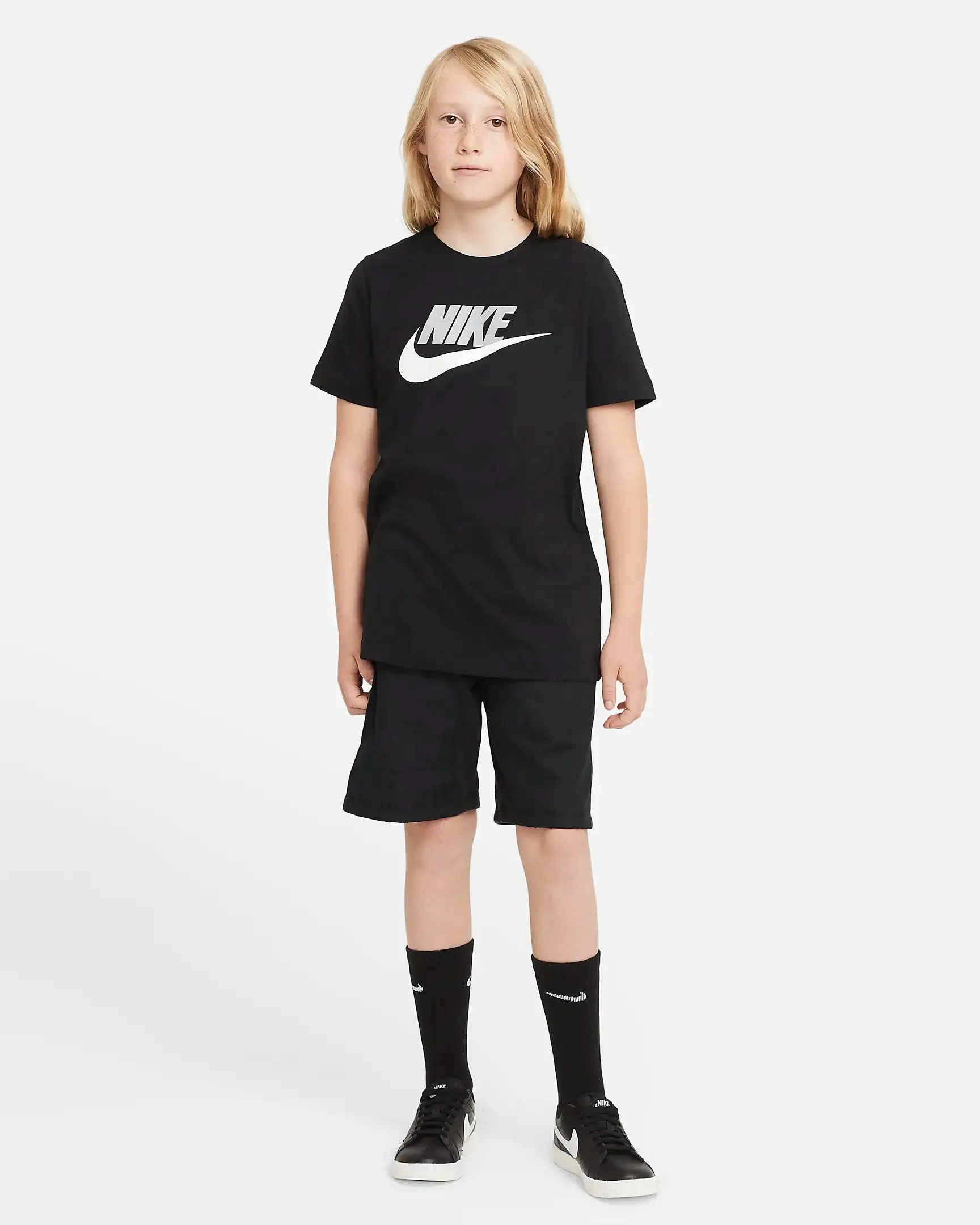 Nike boy's Unisex cotton sports T-shirt