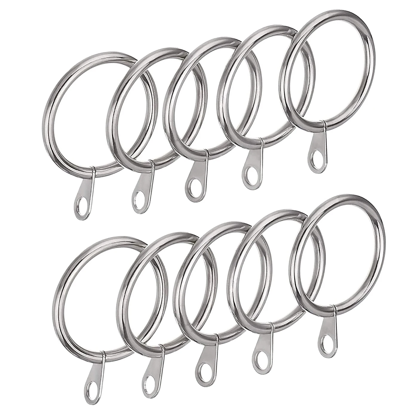 Anillas de metal para cortinas, Diámetro Interno de 32mm , Anillas para Colgar Cortinas.