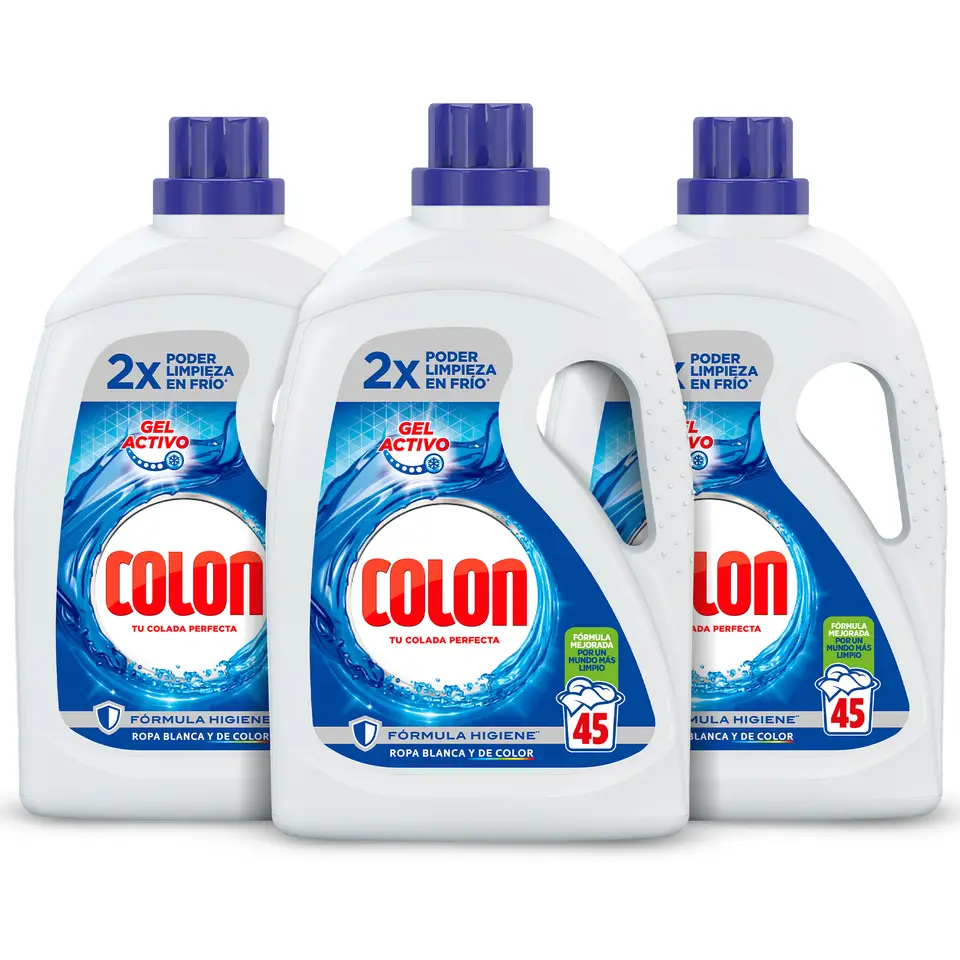 COLON GEL ACTIVODET. LAVADORA 135 LAVADOS