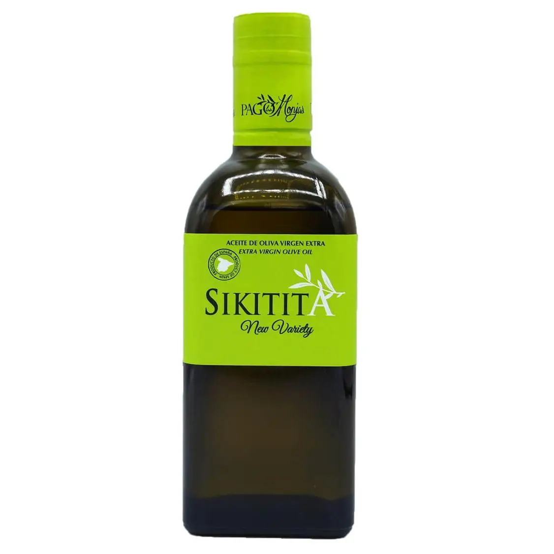 Aceite de Oliva Virgen Extra Sikitita - 6 Botellas de 500ml - Pago Las Monjas