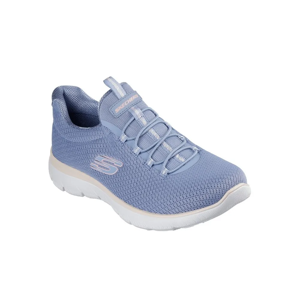 Sneakers Skechers Summit-summer Blush Mujer Celeste