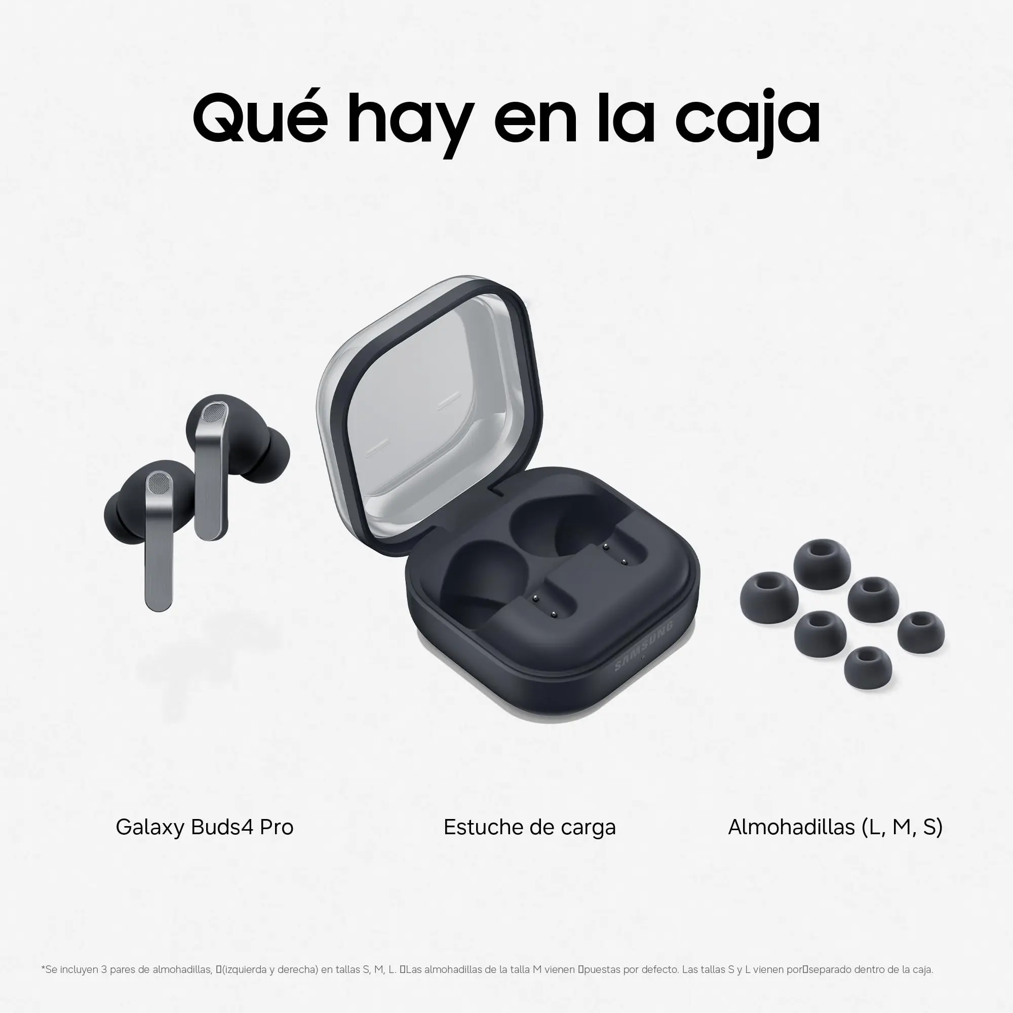 Samsung Galaxy Buds4 Pro, Auriculares Bluetooth, Audio Hi-Fi, Cancelación de Ruido Adaptativa, Llamadas súper claras, Agente IA (Versión Española) 9