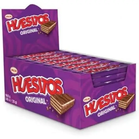 Huesitos Original Pack 8bolsas*6unidades*20g,total:48unidades