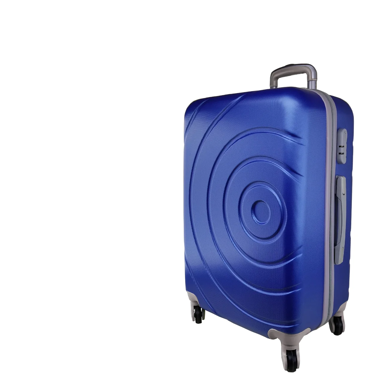 Large Hard Travel Luggage Airplane Suitcase, with 4 360 ° Swivel Wheels and Safety Code. Lightweight and compact travel Trolley. Golden tent