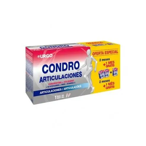 URGO CONDRO joints 180 tablets, Chondroitin + collagen + glucosamine + MSM + Vitamin C