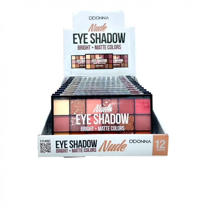 Ddonna cosmetics pack - pre-pore-bright base +nude eyeshadow + hollywood duo blush & illuminator + star lighter