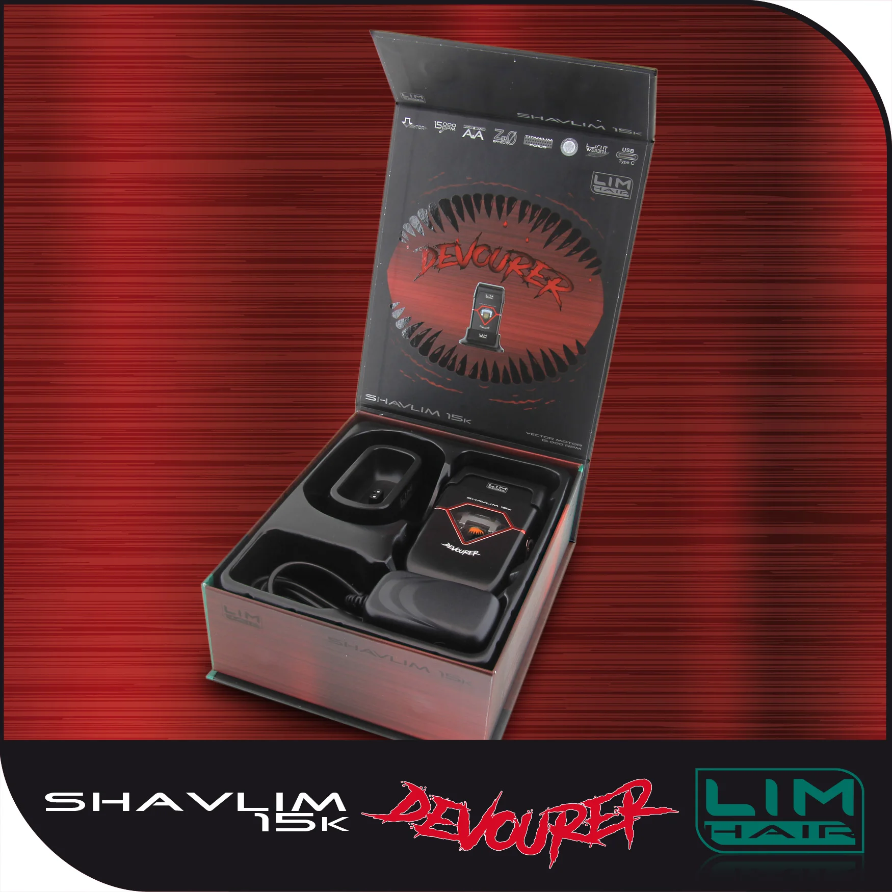 Lim Hair Shavlim 15K Devourer. Shaving machine.