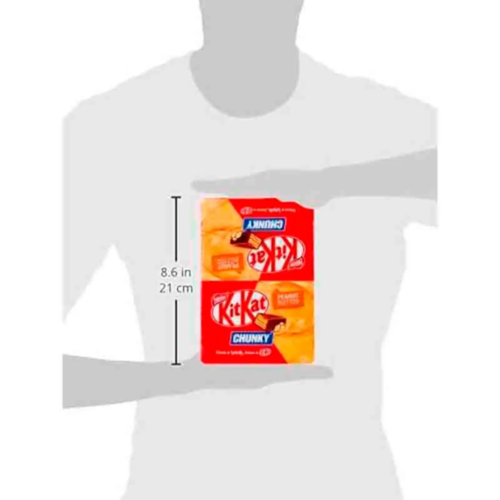 Nestle kit kat chunky peanut butter 42g (24 pack)