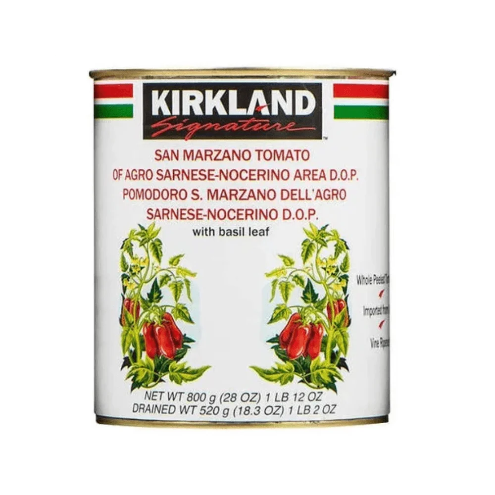 Kirkland Signature Tomates San Marzano - 800gr - Kirkland Signature Tomate Marzano