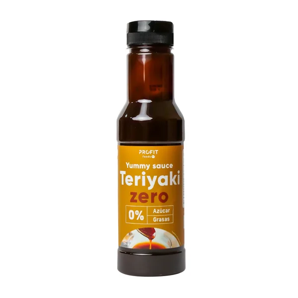 PROFIT foods Yummy Sauce Teriyaki - 375 ml, Salsa ideal para Carnes y Arroz