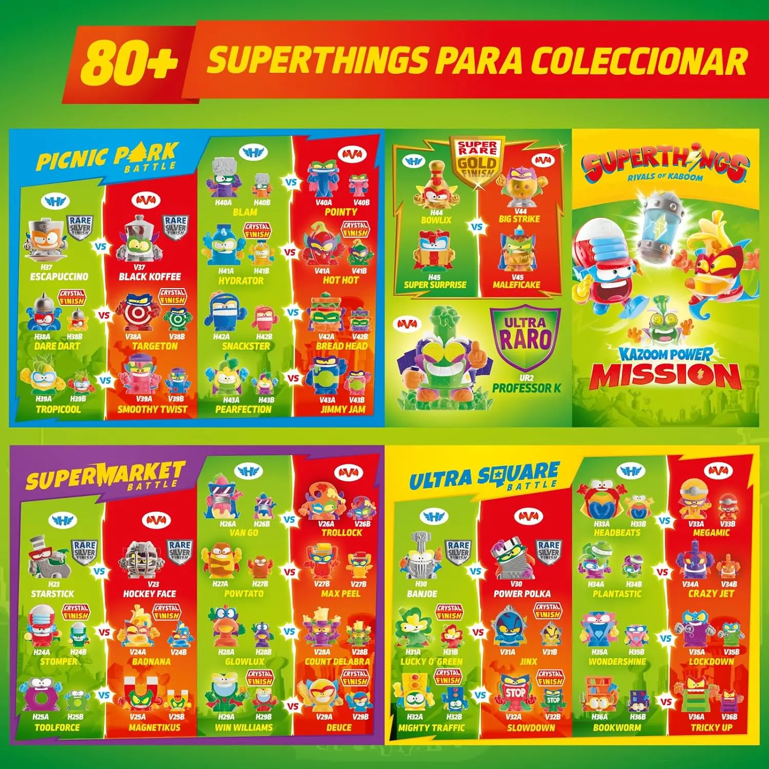 Superthings kazoom power mission – one pack – each envelope contains 1 superthing surprise and 1 checklist #4