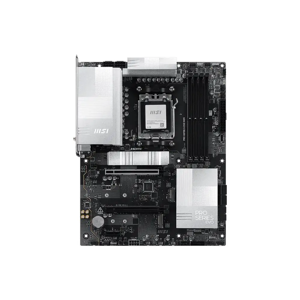 MSI PRO X870E-S EVO WIFI placa base AMD X870E Socket AM5 ATX